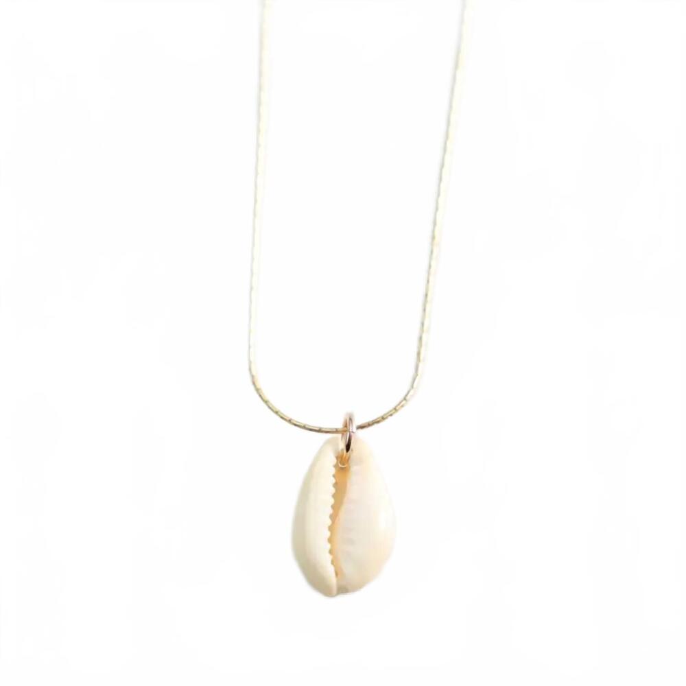 NEW CAPE COD CHOKERS puka shell necklace in gold